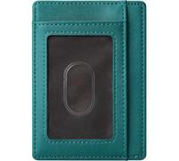 Farcauo Mini Cartera Hombre Azul Carteiras Homens Pequeña Carteras Hombre RFID Hombre Billeteras Hombre Cartera De Piel Hombre Piel Mini Monedero Regalos para Hombre Cartera Minimalista Hombre