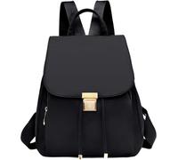 Farcauo Pequeña Mochila De Viaje Para Mujer Bolsa De Hombro De Moda Oxford Mochila Casual Ligera Mini Mochila Negro Para Mujer Monedero