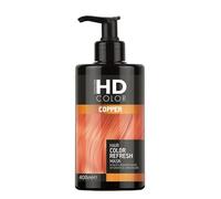 Farcom professional HD Color Refresh - Máscara capilar con queratina para un efecto antiencrespamiento, 400 ml (COPPER)