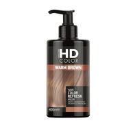 Farcom professional HD Color Refresh - Mascarilla capilar con queratina antiencrespamiento 400 ml (CHOCOLATE)