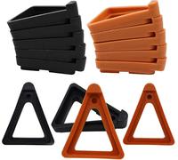 FAREASTSHOP 24 unidades para macetas con pies para exteriores, drenaje, patas para macetas al aire libre, para interiores y exteriores, macetas