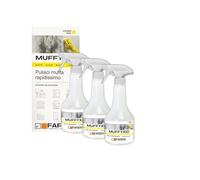 FAREN Muffyxid - Eliminar moho, antimoho, limpiador de moldes de acción rápida, desinfectante, elimina rápidamente moho, hongos, musgos y algas, retrasa la reaparición, 500 ml (3)