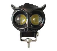 Fareo Delanteros De Motocicleta - Luz De La Niebla De Conducción LED | Dirección De LED De Motocicleta De Búho De Dos Ojos Impermeable | Linternas Para Tractores, Aventuras, Automotriz, Camping, Noche
