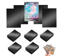 Farerkass 500 Pcs Fundas Cartas Magic, 66x91mm Negro Fundas Magic