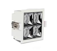 Faretto LED Empotrable 16W V-TAC VT-2-16-1 Luz Fría Blanco 93x93x47 mm