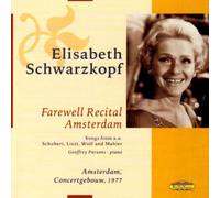 Farewell Recital by ELISABETH SCHWARZKOPF