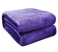 FARFALLAROSSA Manta Bebe Polar Franela Extra Suave, 70x100cm, Mantas Infantil, Violeta 2