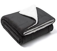 FARFALLAROSSA Mantas para Sofa Grande, Manta Cama 90,Manta Polar Franela Extra Suave,Negro/Blanco 160 x 210 cm,para Toda Estación