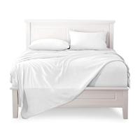 FARFALLAROSSA Sabanas 90 x 190 - Juego Sábanas 90x200 3 Piezas Algodón con Bajera 90x190 Ajustable, Encimera Cama 90 y 1 Fundas de Almohada 50x80 cm