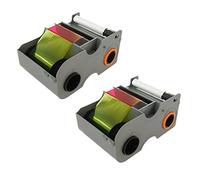 Fargo 45010 YMCKOK Cintas de color - Paquete de 2 unidades