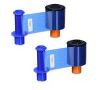 Fargo 45200 YMCKO - Cinta de color para impresoras DTC4500 y DTC4500e, 500 impresiones, paquete de 2