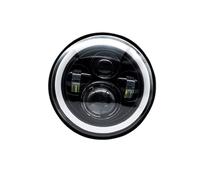 Fari Faros Delanteros Redondos H4 Con Señal De Giro Ámbar, 1 Unidad, 7 Pulgadas, Para Jeep Para Wrangler JK TJ Faro Anteriore