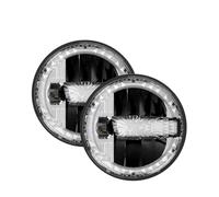 Fari Led Giratorio 7 Pulgadas Para Coche Y Motocicleta Faro Lente Cristal Para AM General Para Nissan Para Patrol Y60 Para Safari Faro Anteriore(2Piece)