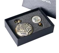 FARIDRUN Caja de regalo mágica para reloj de bolsillo, caja de regalo para amigos y un collar con colgante de amistad, Latón 7, One Size