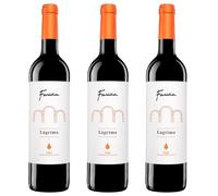 Fariña Lágrima - Vino Tinto D.O. Toro - Bodegas Fariña - 100% Tinta de Toro - Crianza 6 Meses - Elaborado con Mosto Lágrima - Pack de 3 Botellas x 75cl