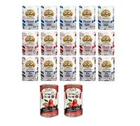 Farina Molino Caputo Test Pack Napoli Pizza Flour 15 x 1 kg + Italian Gourmet 100% italianos pelados tomates 2 x 400 g