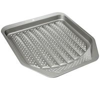 Faringdon Collection Bakers Pride - Bandeja de Horno Perforada para Patatas Fritas (Acero al carbón, Superficie Antiadherente, 39 x 34 x 3 cm)