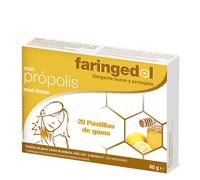 Faringedol Sabor Limón Miel 20 Pastillas de Goma de Diafarm Roha