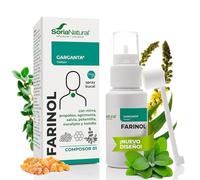 Farinol Composor 01, 30 ml, Soria Natural | Mirra y propóleo - Agrimonia y salvia - Eucalipto y tomillo - Boca y garganta - Frescor bucal