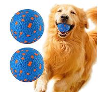 Farish - Pelotas para perros de alto rebote para masticadores agresivos, juguetes flotantes para buscar agua, pelotas de tenis duraderas para perros, juguetes indestructibles para perros grandes