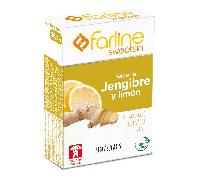 Farline Caram Jeng Limon Caja - Caramelos sin azúcar para inmunidad