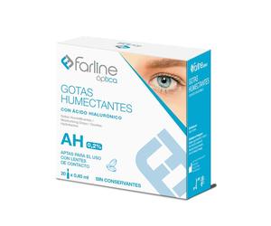 Farline Gotas Humectantes 0,2 Ácido Hialurónico 20x0,4 ml - Sequedad Ocular