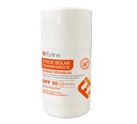 Farline stick solar transparente SPF 50 15 ml - protección para zonas sensibles