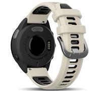 Farluya Correas de reloj de silicona de 20 mm compatibles con Garmin Forerunner 165/55/Vivoactive 5/6, correa deportiva suave e impermeable de liberación rápida para Venu Sq 2/Forerunner 245/645