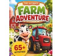 Farm Activity Book for Kids Ages 3-6: Coloring, Mazes, Tracing, Puzzles & More for Preschool & Kindergarten