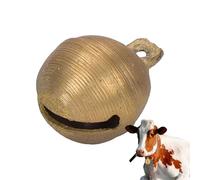 Farm Animal Bell - 2 Inch Copper Cow Bell | Melodious Sounding Decorative | Practical Design For Home and Garden