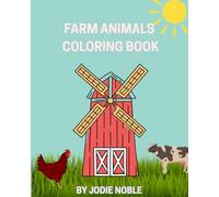 Farm Animal Coloring Book for Kids