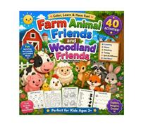 Farm Animal Friends Activity Book.: สมุดกิจกรรมสำหรับเด็กๆ