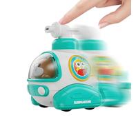 Farm Animal Toys - 4.13 Inches Cartoon Press and Go Car Toy with Whistle Sound for Toddler Outdoor Play Preschool Learning Christmas Festival Birthday Party Family Gatherings