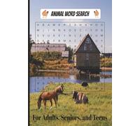 Farm animal word search puzzle book: Animal Word Search Adventure - Easy-to-Read Puzzles for All Ages Discover hours of fun with this 6x9-inch word ... more! With over 50 puzzles across 110 pages.