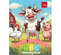 Farm Animals ABC Coloring Book