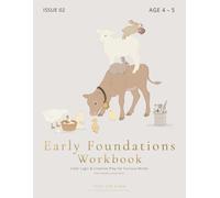 Farm Animals Activity Workbook for Pre-K Kids (Ages 4-5): Calm, Screen-Free Learning with Patterns, Counting, Mazes, Tracing & Early Logic (Thinking & Activity Workbooks for Kids)