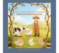 Farm Animals and Farm Life Coloring Book for Kids: Simple Farm Animals to Color and Recognize (Owlington Academy)