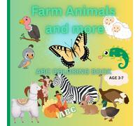 Farm Animals and more: ABC Coloring Book