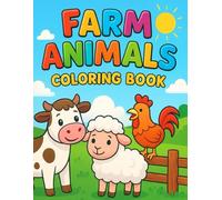 FARM ANIMALS COLORING BOOK