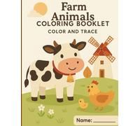Farm animals coloring book