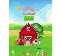 FARM ANIMALS COLORING BOOK