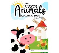 Farm Animals: Coloring Book