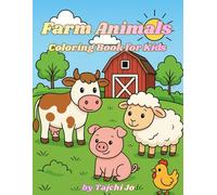 Farm Animals: Coloring Book for Kids