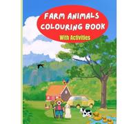 Farm Animals Colouring Book With Activities