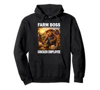 Farm Boss Oso Agricultor Papá Granja Divertido Shirt Sudadera con Capucha