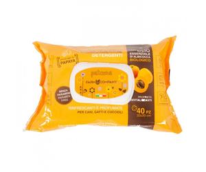 Farm Company Toalhitas de óleo biológico de damasco e papaia