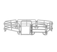 Farm Fence Playset, Garden 16pcs Juguetes Livianos Valla Caballo Corral, Interacción entre E Hijos Juegos de Rol Educación Temprana para Niños para Play House DIY(PL127-A)