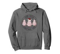 Farm Fresh Christmas Tree Cakes Cute Vintage Xmas Tree Farm Sudadera con Capucha