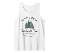 Farm Fresh Christmas Tree Market Camiseta sin Mangas
