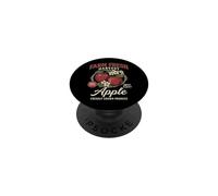 Farm Fresh Organic Apple Farmers Orchard Market Homegrown PopSockets PopGrip Adhesivo